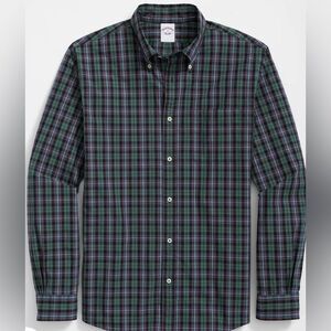 Brooks Brothers Multicolor Friday Shirt Blue/Green XL NWT